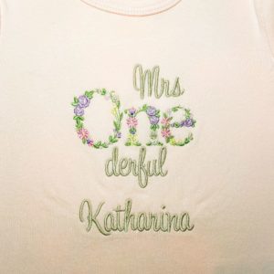 Mrs. Onederful Shirt Mädchen